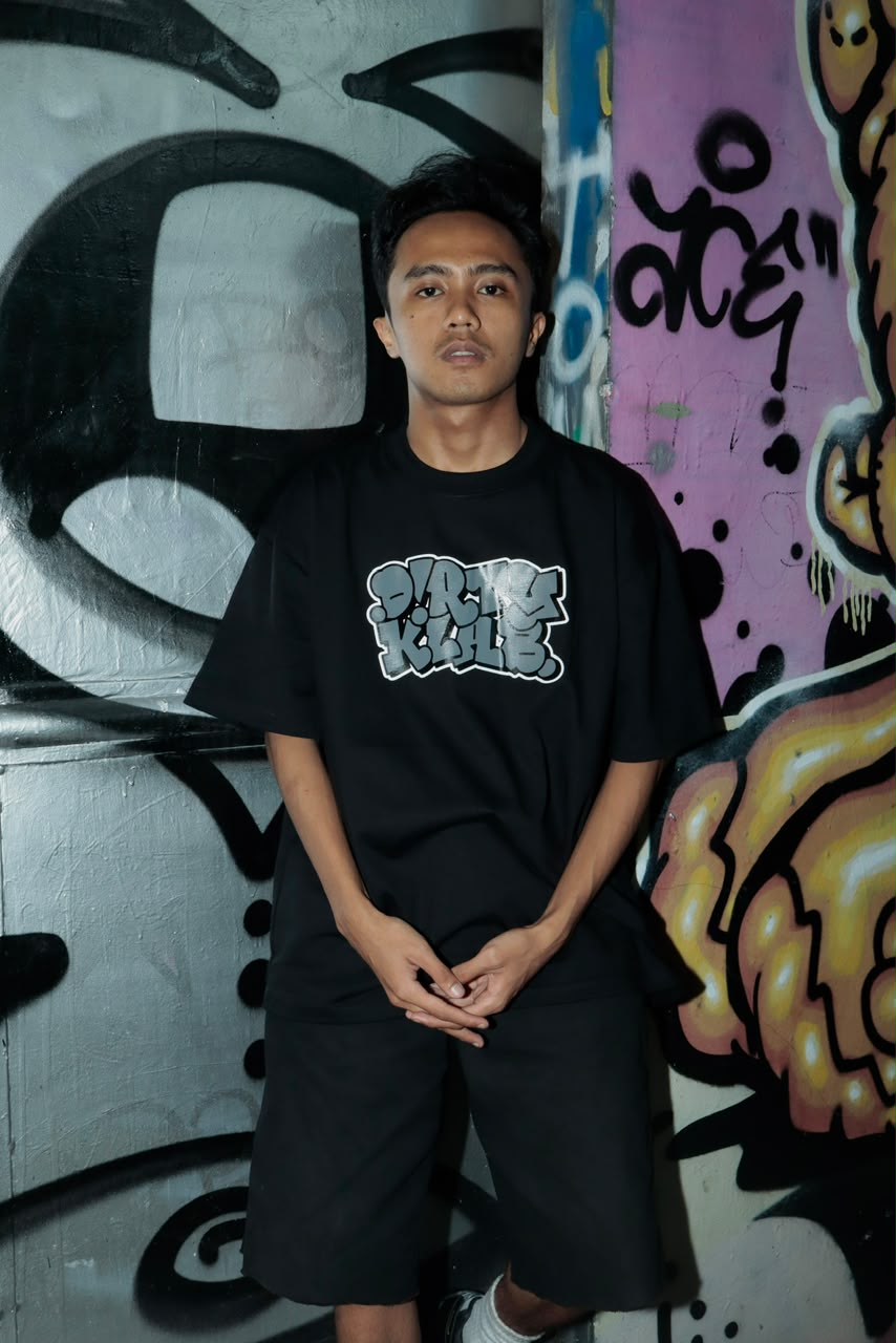 DIRTY KLAB black tee lookbook